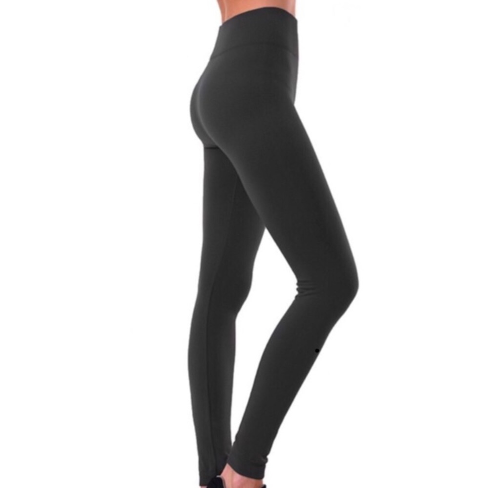 Black Fleece Lined Leggings